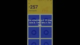 Tez App Scratch Card LIVE Scratching 03/01/2017\18 // Part #4