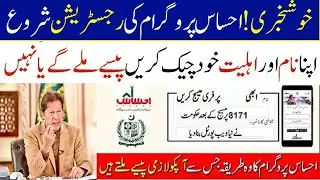 Ehsas new Program Updates | Ehsaas program | Ehsaas Online Registration| Ehsaas Program 2nd phase