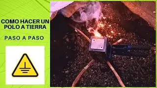 COMO SE HACE UN POLO A TIERRA - SOLDADURA EXOTERMICA