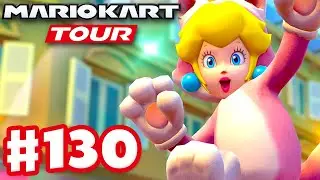 Cat Tour! Cat Peach! - Mario Kart Tour - Gameplay Part 130 (iOS)