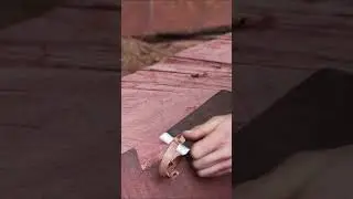 Cutting a 6' long scarf joint in a Purpleheart Keel