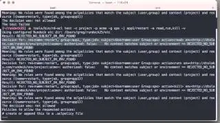 Rundeck 2.5: Using rd-acl