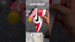 Air jordans 1 spiderman edition | First Copy Shoes|  7A Quality Shoes | Nike Jordan Adidas |#shorts
