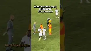 Osimhen fights Boniface on the field: Two Victors Fighting