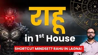 Rahu in 1st House || Lagna Effects: Shortcuts, Success & Confusion in Life?