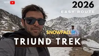 Triund trek in Snowfall l 2026 l complete trek l