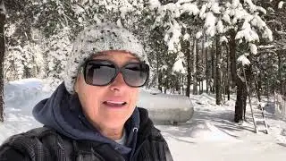 April 7 Snowstorm! 25cm of Snow & -10&deg;C on the Homestead