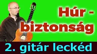 Kezdő gitár lecke 2. rész