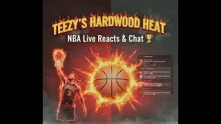 Teezy TOO DOPE Hardwood Heat: NBA Live Reacts 🏆 Bad Boys 3.0? Pistons Dominate the #1 Spot! 🏆