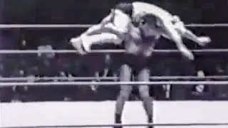 WWE WVR BUFFALO WRESTLING ILIO DIPAOLO VS GORGEOUS GEORGE 1959 BUFFALO NEW YORK REMASTERED 4K60FPS 