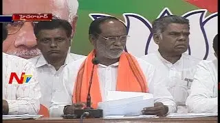 BJP Leader Laxman Press Meet over Amit Shah's 3 Days Nalgonda Tour || NTV