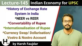 E145- NEER vs REER, Convertibility of Rupee, Currency Swap | Nitin Singhania Indian Economy UPSC