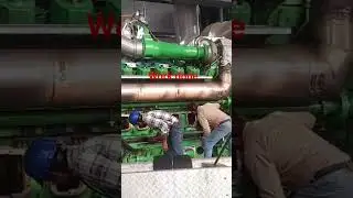 gas engine ka maintenance done #jenbacher #gasengineer #gasengine #viralvideo #viralshorts