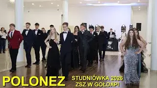 Polonez - studniówka ZSZ w Gołdapi, 2026