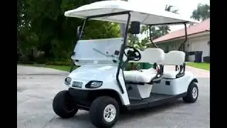 E Z GO 4 Passenger Golf Cart | Gas | Miami Golf Car