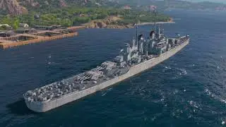 World Of Warships USS Buffalo Class Tier IX Cruiser 360 View RTX 4090 OC I9-14900KS UHD