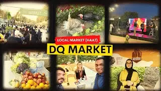 Local Market (HAAT) of Saudi Arabia | DQ Market Inside Diplomatic Quarters Riyadh | Riyadh Vlog