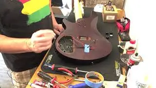 Bartolini Bass Pre-amp Upgrade on 4 String Schecter Omen-4 Part 1