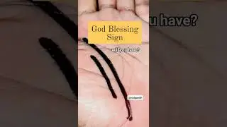 god blessing sign #palmanalysis #motivation #fortunetelling #palmistry #astrology