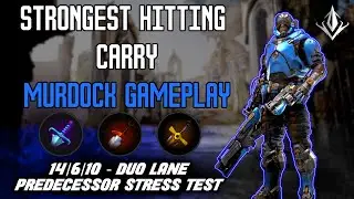 NO MARKSMAN HITS HARDER THAN HIM - Murdock Carry Lane Gameplay [No Commentary] | Predecessor
