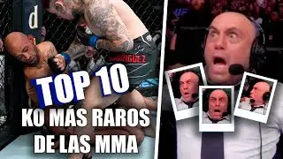 Top 10 KO m&aacute;s raros de las MMA