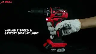 BULL Cordless drill Bor baterai BL26LI 2speed