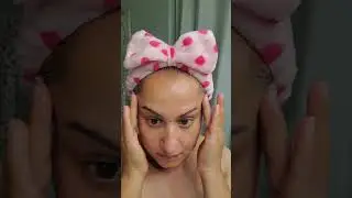 Skincare Night Routine! #toner #skincare #moisturizer #vitamincserum #serums #facials #headband #eye
