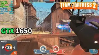 Team Fortress 2 | GTX 1650 + Ryzen 5 2400g | 1080p Max Settings | Gameplay Benchmark