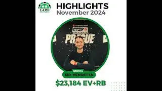 Coach Mr. Vendetta&rsquo;s November Highlight: $23,184 EV+RB at $1k Stakes | Monthly Poker Success