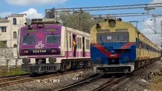 Lalgola Passenger Aggressive High Speed Run | 12-Car MEMU Blast