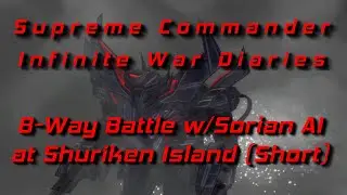 8-Way Battle w/Sorian AI at Shuriken Island (Short)