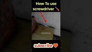 How to use screwdriver in granny || Screwdriver ka use kaisa karta hai || #shorts #granny