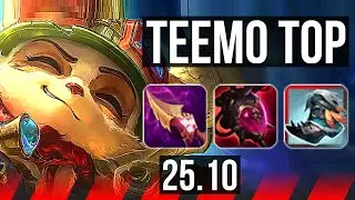 TEEMO vs AATROX (TOP) | KR Diamond | 25.10