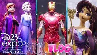 Внутри Disney's D23 Expo 2019: VLOG! *Магазины, игрушки, знаменитости*