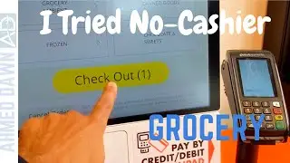 I Checkout at Canada's First Cashierless Grocery Store | Aisle 24 Cashierless Grocery Toronto Canada