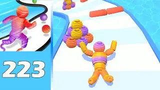 Rope-Man Run (IOS/Android) NEW UPDATE Gameplay Walkthrough All Level Eps 223 #Shorts