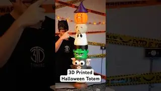 3D Printed Halloween Totem 👻🎃