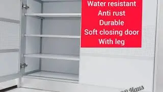 Aluminium Shoe Cabinet Eco Panel
