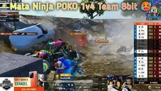 POKO 1v4 Team 8bit In IQOO LAN 🥵