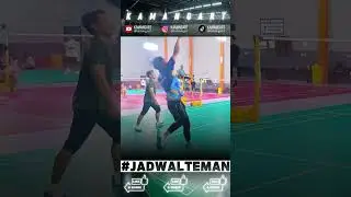 BEST MOMENT Episode 11 #jadwalteman  #badminton #skill #badmintonlovers #deception #smash #shorts