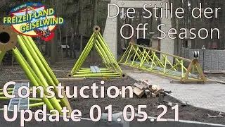 Freizeitland Geiselwind - Off season - Slingshot /Area update - Tal der K&ouml;nige - Forbidden Kingdom