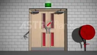 Using Intumescent Mastic to Seal a Fire Door Frame