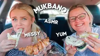 MESSY MUKBANG Ft. Mum + Answering Your Questions!