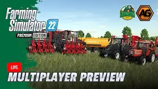 Testing the Premium Expansion in Muliplayer Live with @ArgsyGaming - FS22