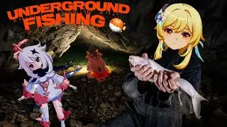 Genshin Impact &bull; fishing in Natlan 9 &bull; Ameyalco underground south, Ancestral Temple underground east