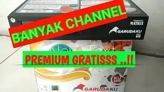 MATRIX GARUDA ORANGE BANYAK CHANNEL PREMIUM GRATIS #UNBOXING DAN #REVIEW