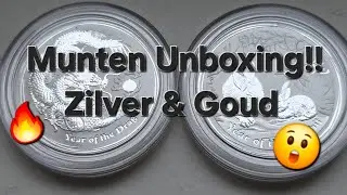 750 euro Goud en Zilver unboxing!!🤩
