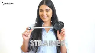 Kitchen Utensil Set - Beneloni 8 Piece Premium Silicone Kitchen Utensils