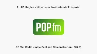 PURE Jingles - POPfm Radio Jingle Package Demonstration (2025)