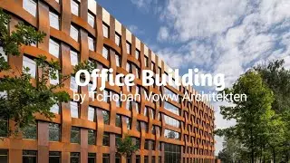 Rectangular Office Building Design at Russia